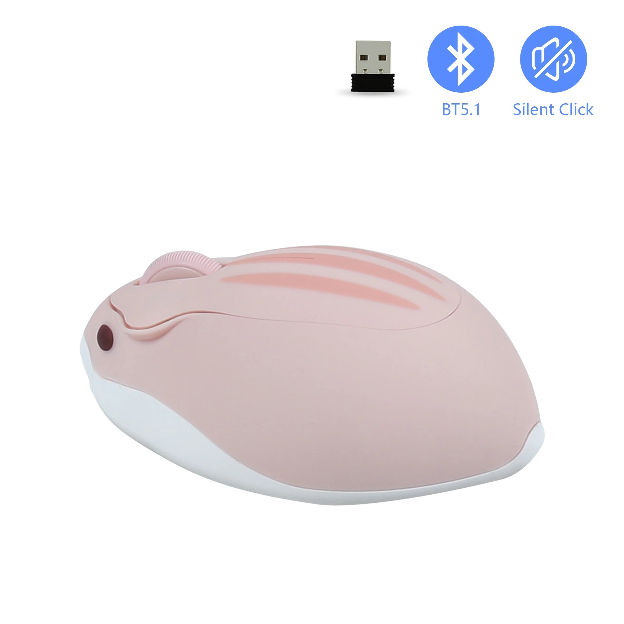 2.4G + Bluetooth Wireless Mouse