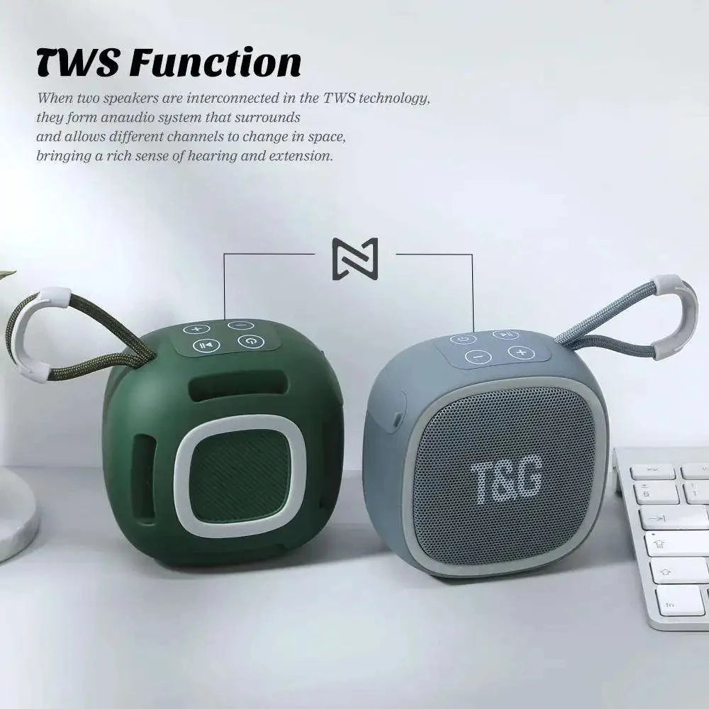 Portable Bluetooth Speaker with FM Radio