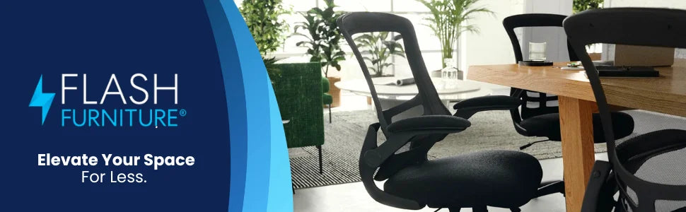 Flash Furniture Kelista Mid-Back Ergonomic Mesh Office Chair