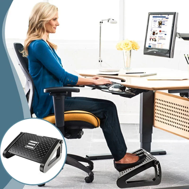 Ergonomic Under Desk Footrest