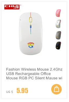 2.4G + Bluetooth Wireless Mouse