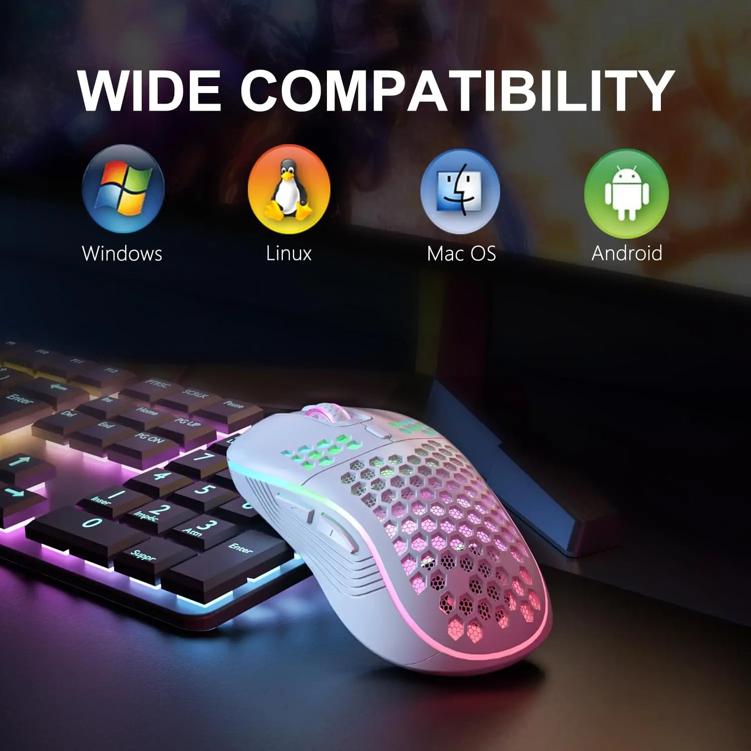 2.4G Wireless RGB Gaming Mouse
