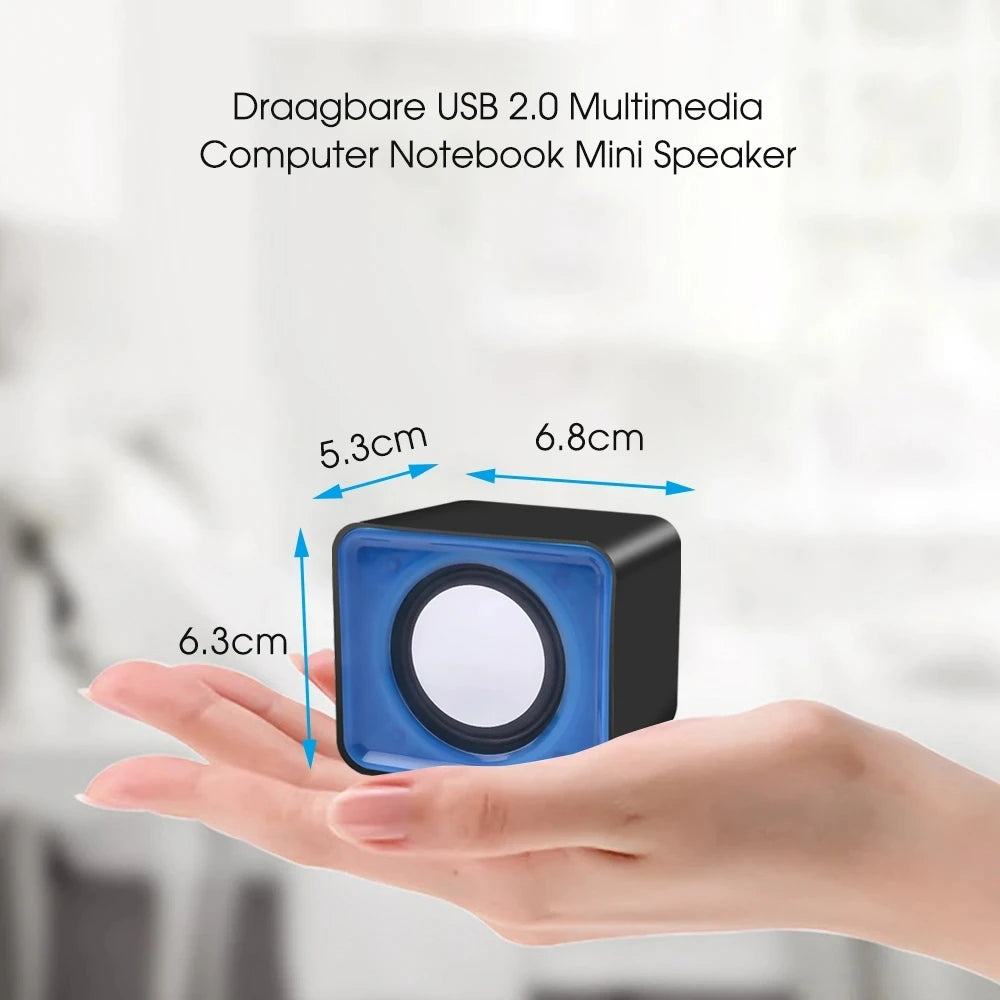 Mini PC Speaker – USB Powered Sound Box for Computer