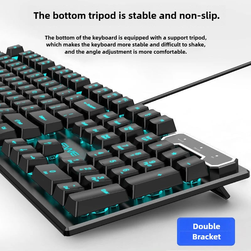 Ergonomic Waterproof Set for Desktop Gamers