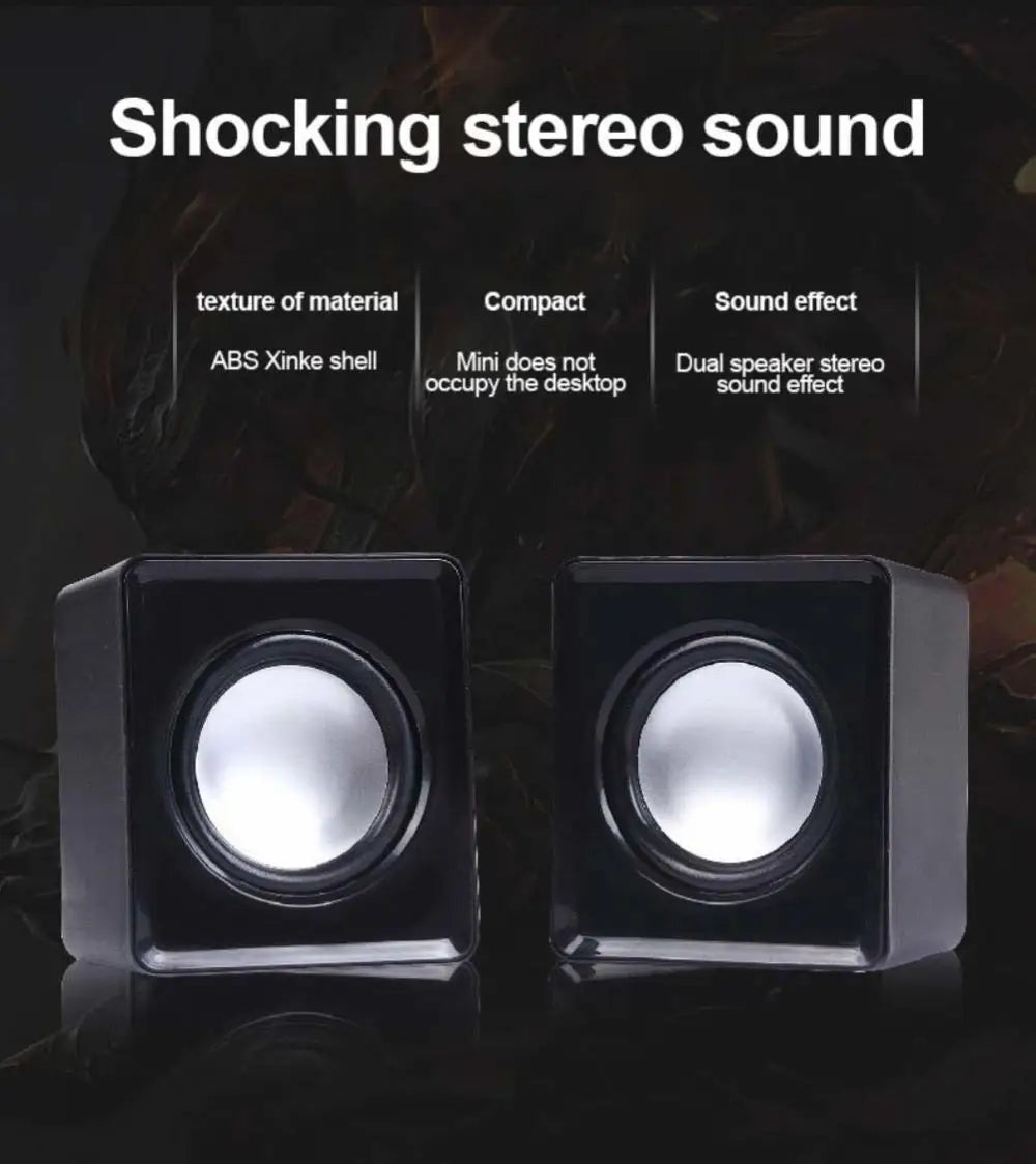 Computer Speaker – Portable USB Sound Box for PC