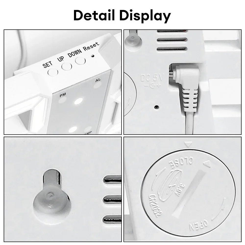 LED Digital Wall & Desk Clock
