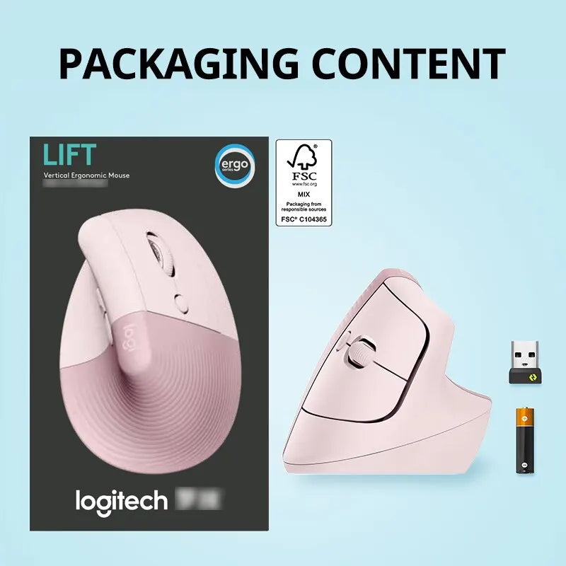 Logitech Lift Ergonomic Vertical Mouse
