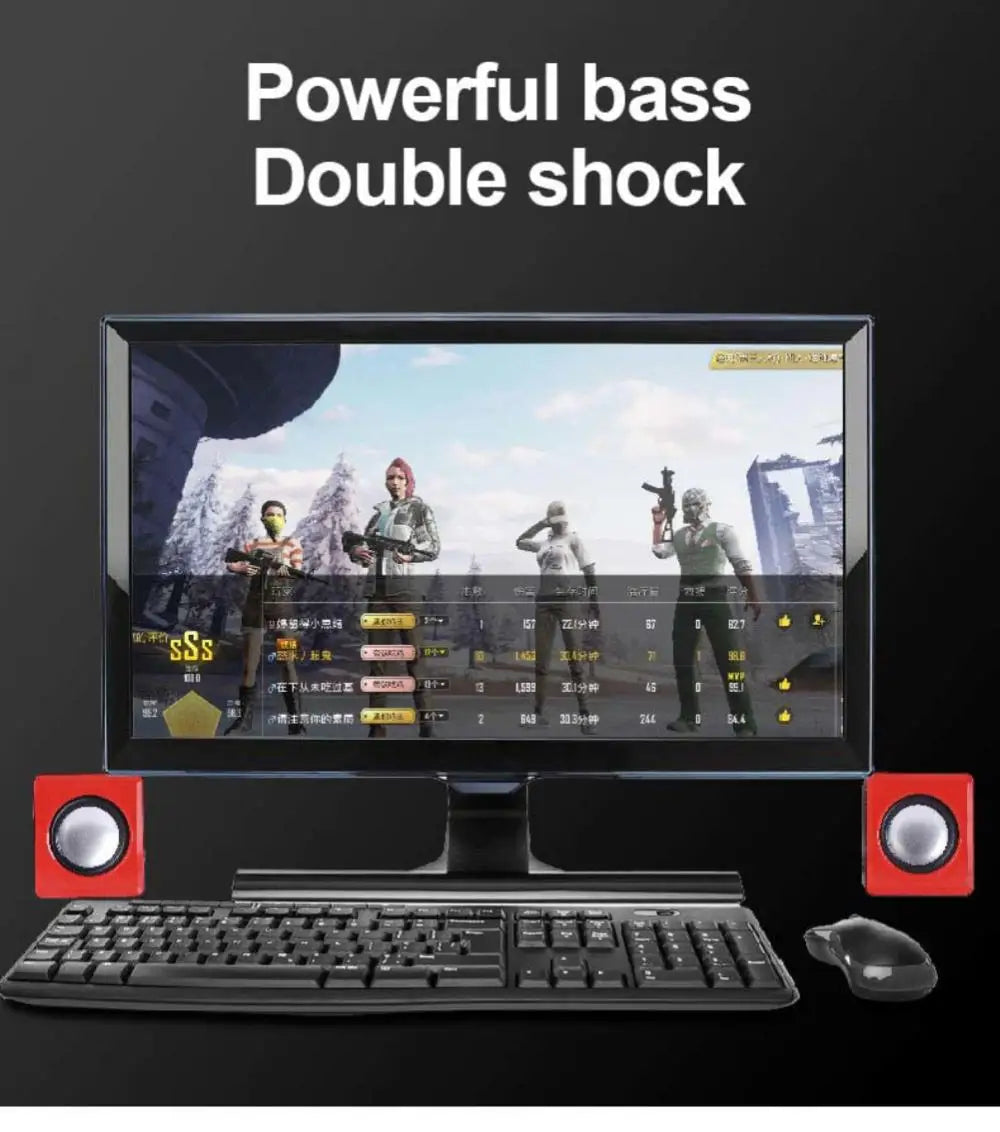Computer Speaker – Portable USB Sound Box for PC
