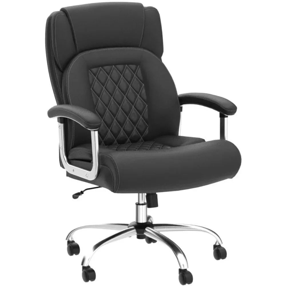Big & Tall 500lb PU Leather Office Chair
