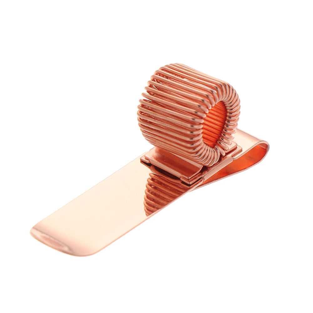 Metal Spring Pen Holder with Clip