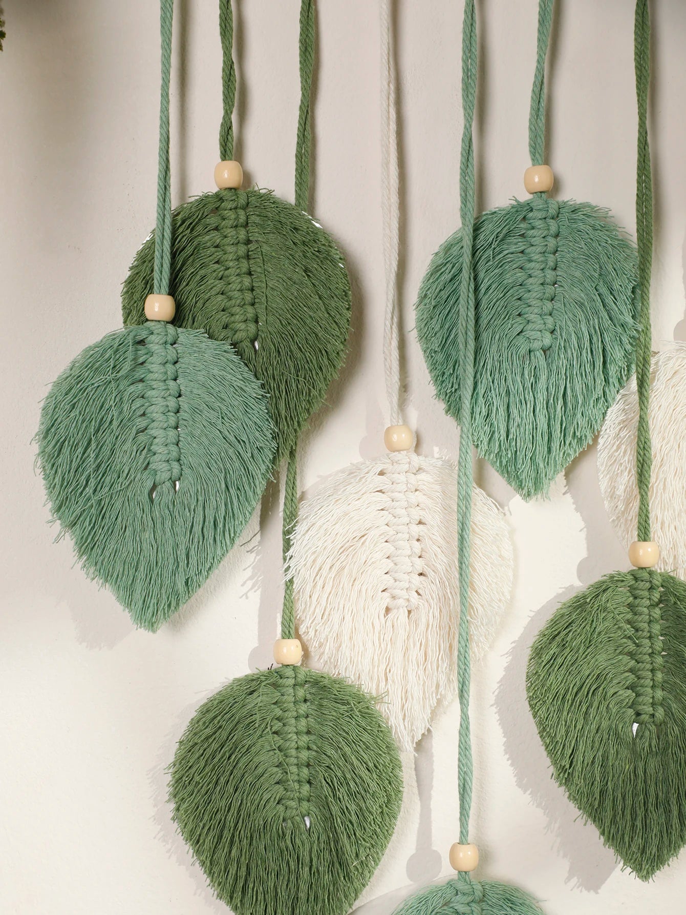 Leaf Macrame Wall Tapestry