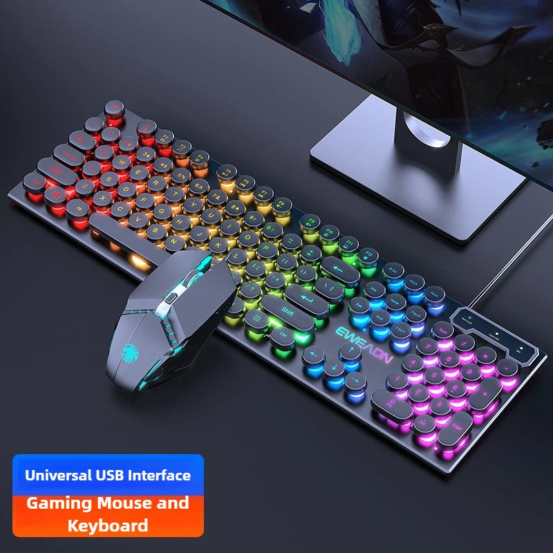 Ergonomic Waterproof Set for Desktop Gamers