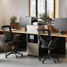 Flash Furniture Kelista Mid-Back Ergonomic Mesh Office Chair