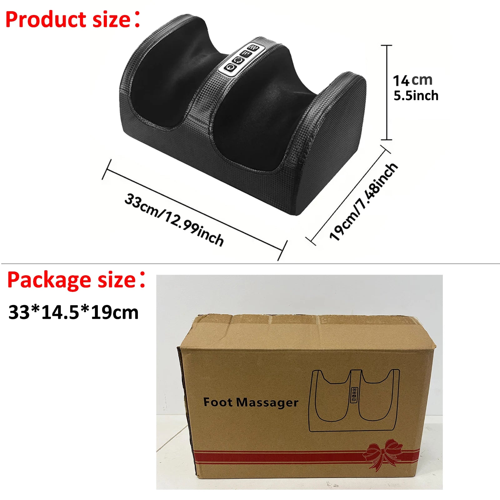 Deep Tissue Kneading Roller Machine for Pain & Muscle Relief