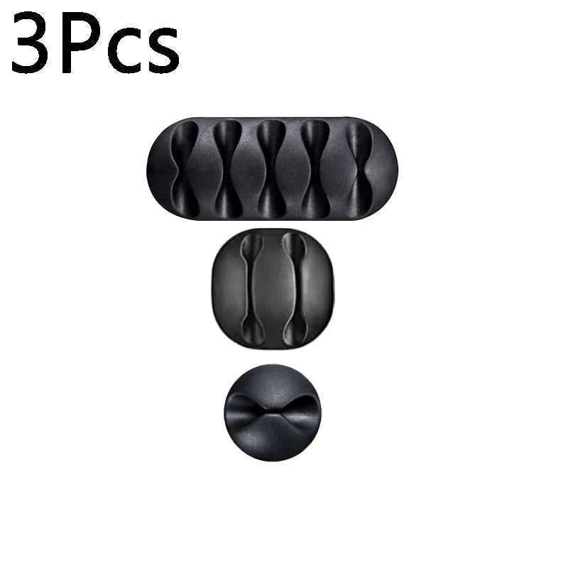 Silicone Self-Adhesive Cable Clips