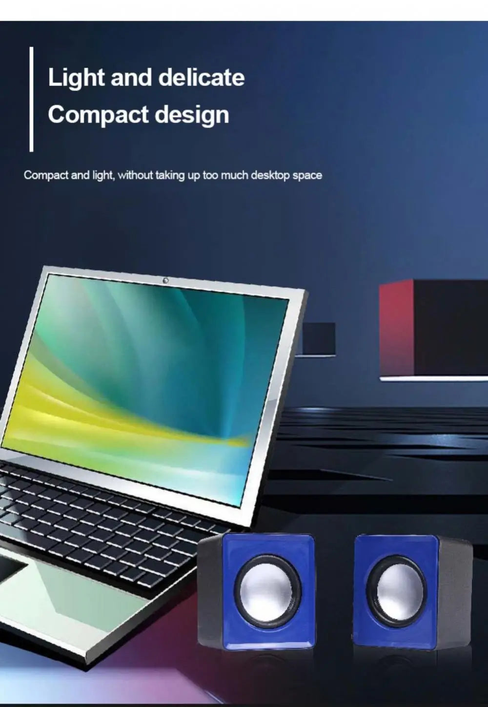 Computer Speaker – Portable USB Sound Box for PC