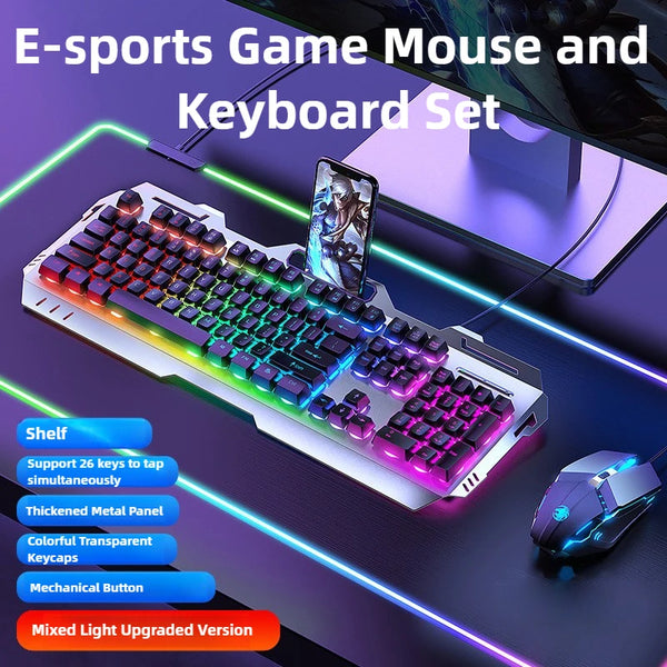 Ergonomic Waterproof Set for Desktop Gamers