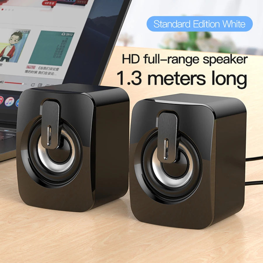 Mini PC Speaker – USB Powered Sound Box for Computer
