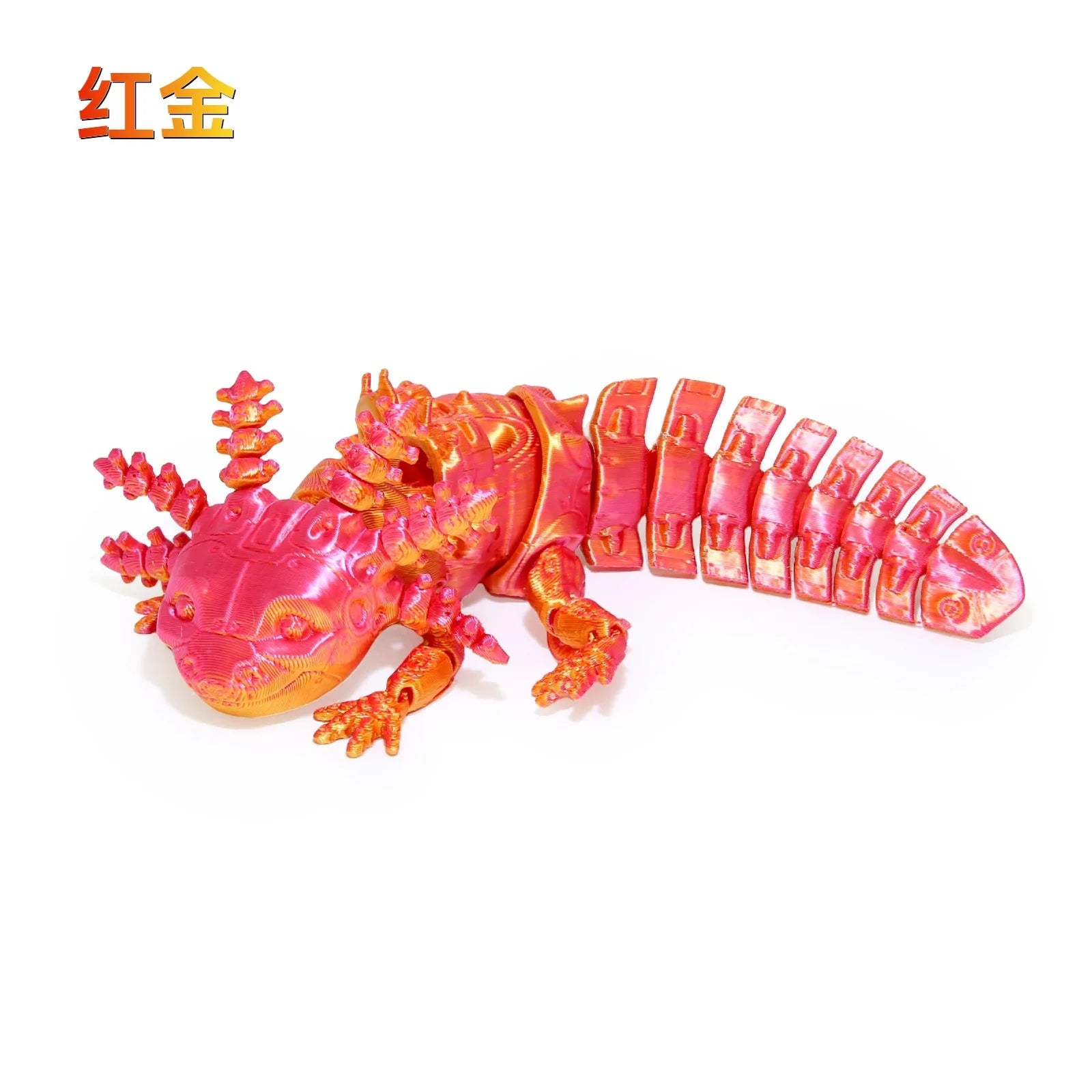 3D Axolotl Mechanical Desk Decor
