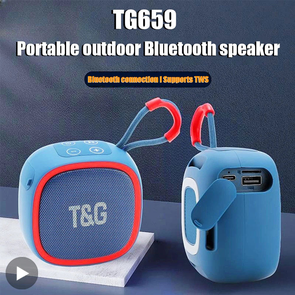 Portable Bluetooth Speaker with FM Radio