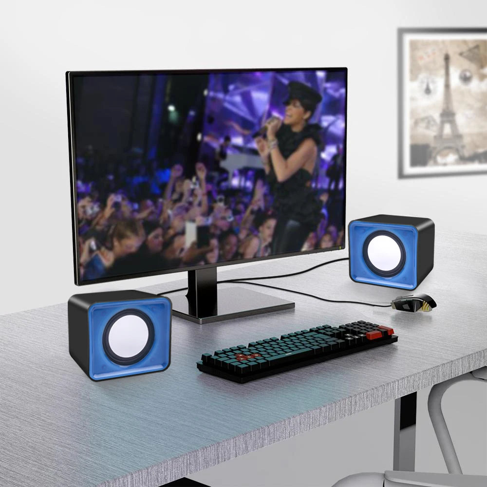 Mini PC Speaker – USB Powered Sound Box for Computer