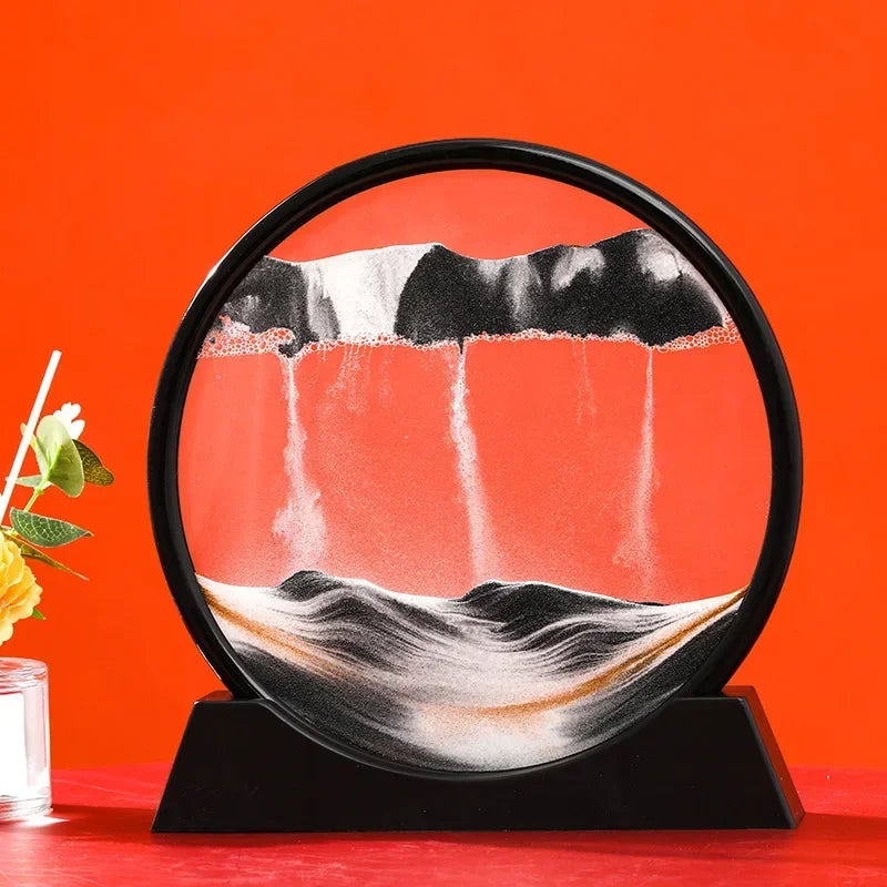 3D Moving Sand Art Hourglass