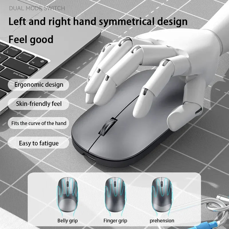 Xiaomi Wireless Mouse – Silent Click Portable Ergonomic Mouse with Type-C Charging