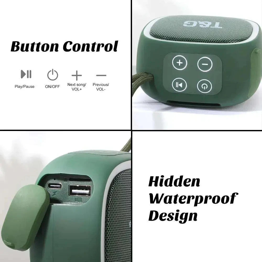 Portable Bluetooth Speaker with FM Radio