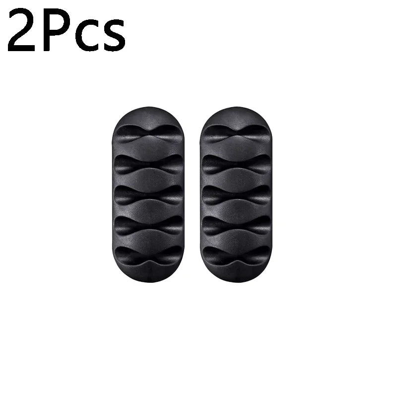 Silicone Self-Adhesive Cable Clips