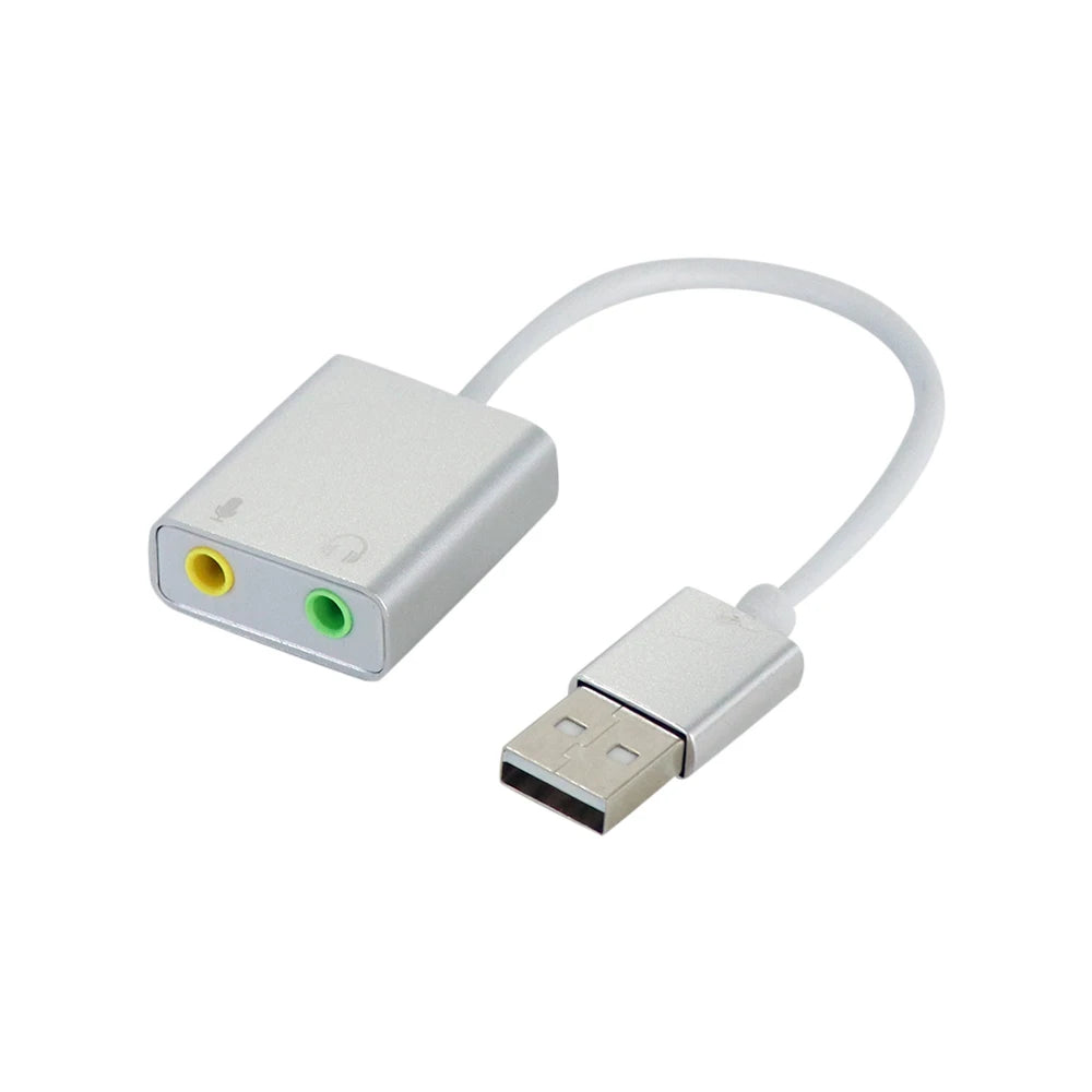 USB Type-C External Sound Card Adapter