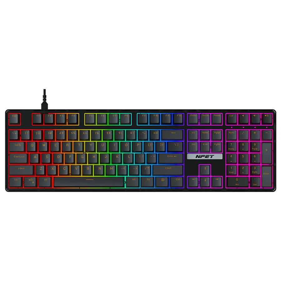 NPET 87-Key RGB Mechanical Keyboard