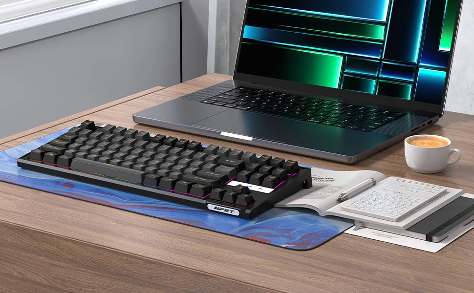 NPET 87-Key RGB Mechanical Keyboard