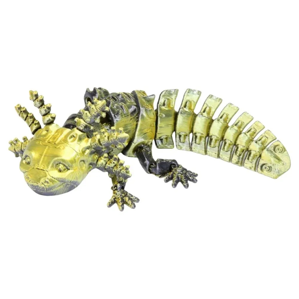 3D Axolotl Mechanical Desk Decor
