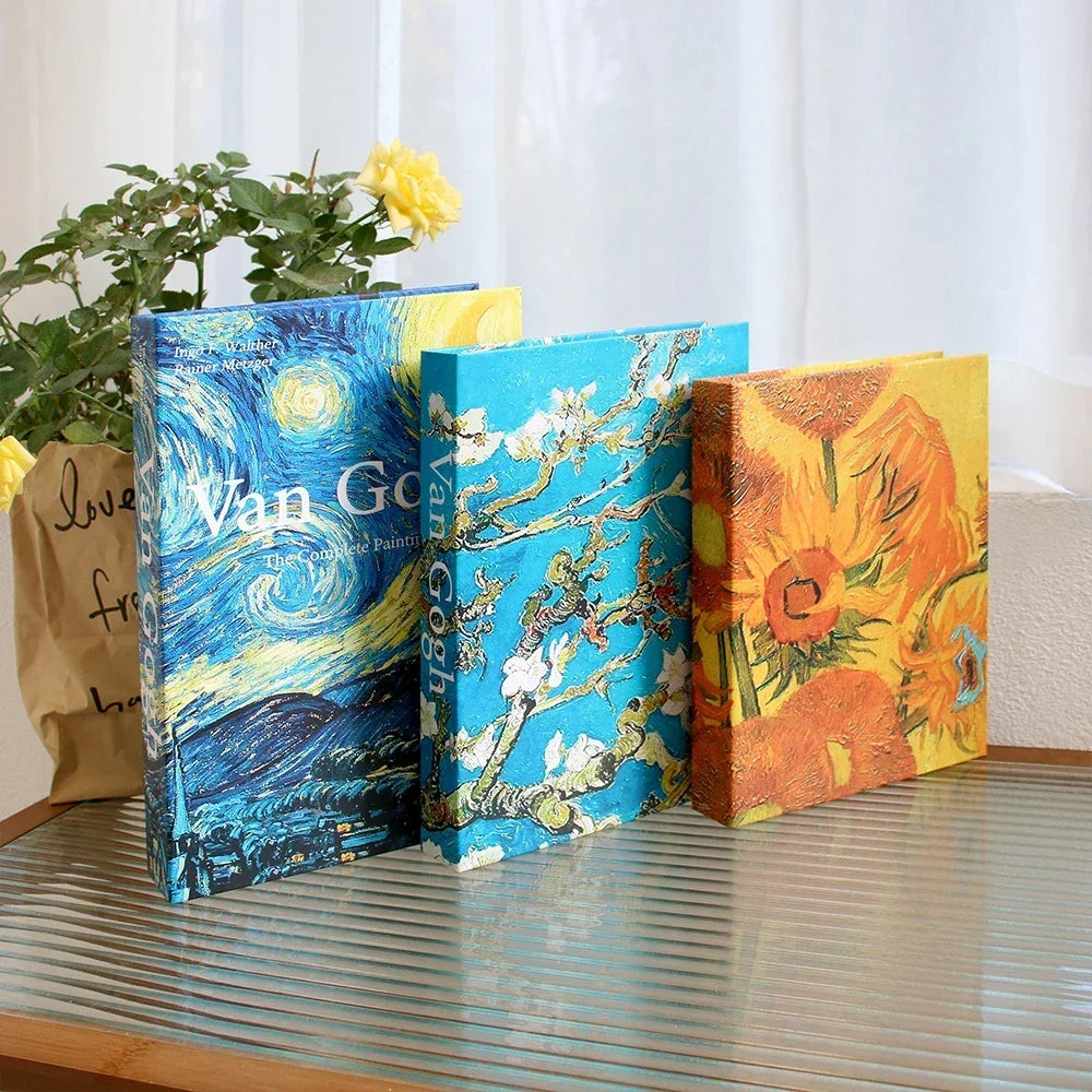3PCS Fashion Decorative Fake Books
