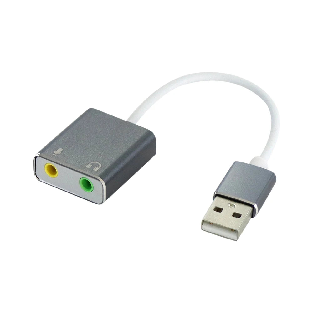 USB Type-C External Sound Card Adapter