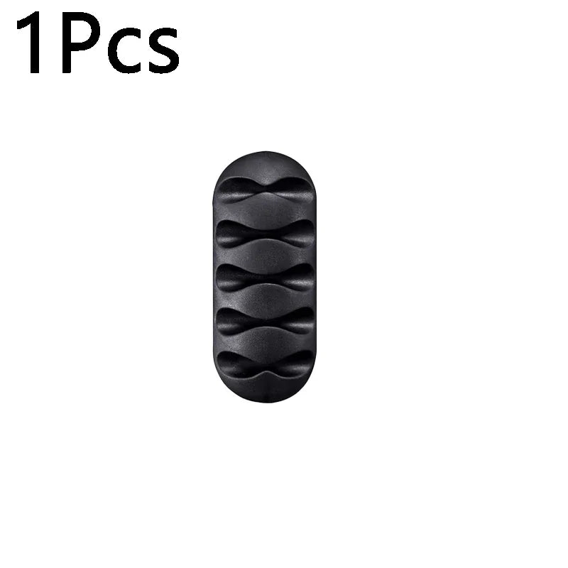 Silicone Self-Adhesive Cable Clips