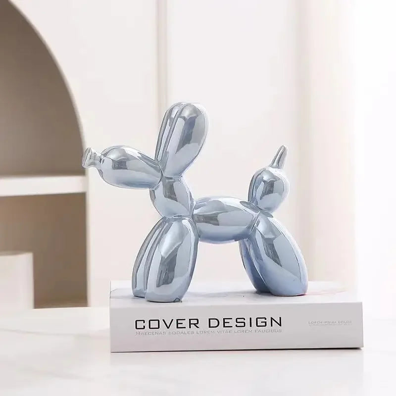 ERMAKOVA Ceramic Balloon Dog Figurine