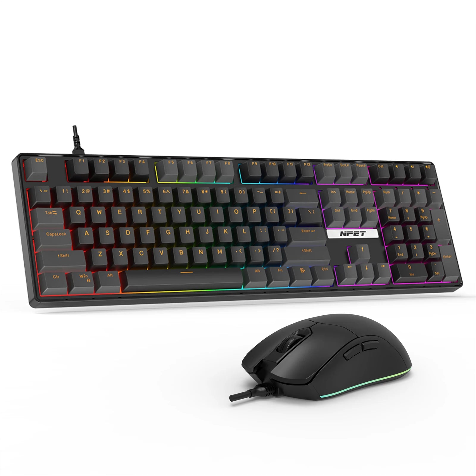 NPET 87-Key RGB Mechanical Keyboard
