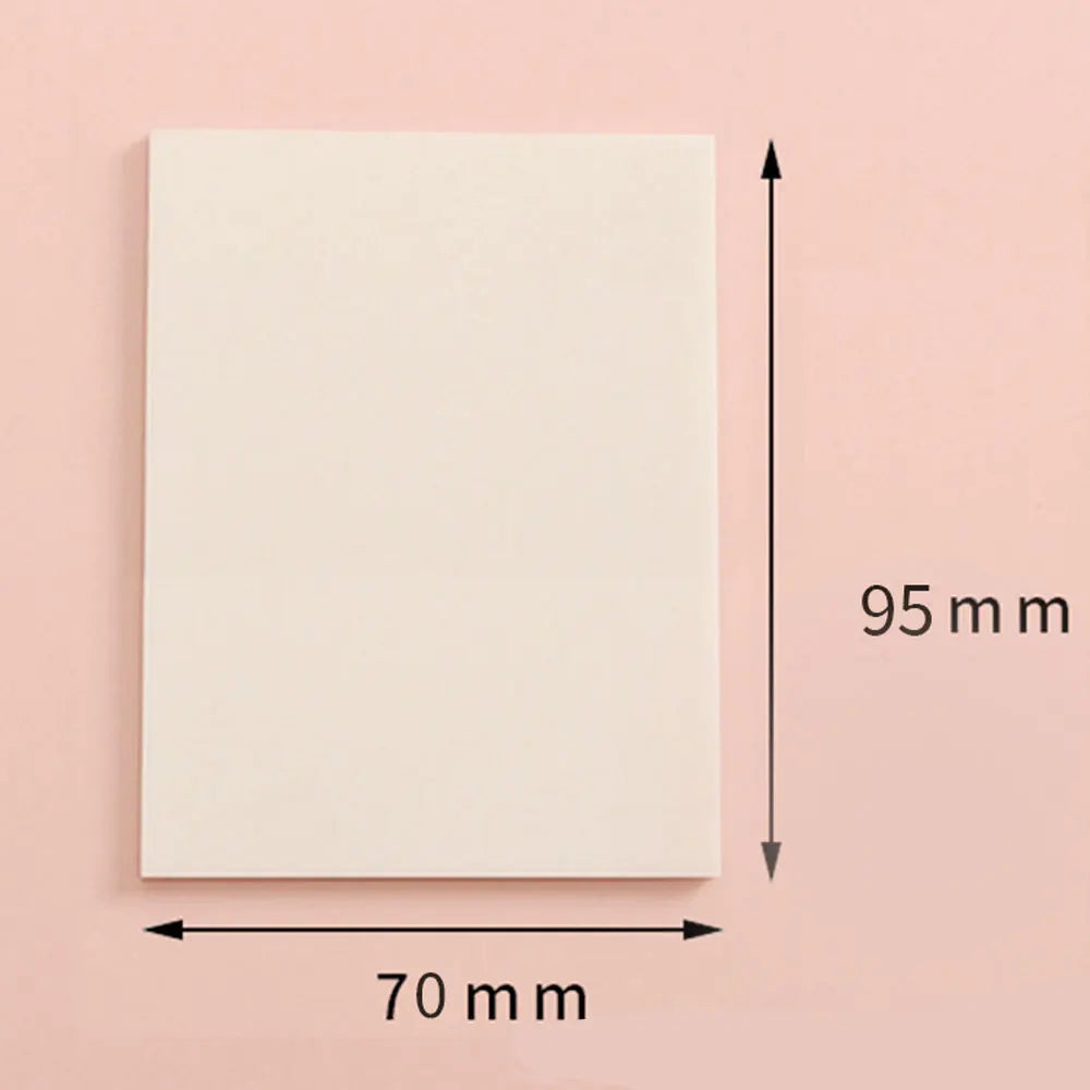 Transparent Waterproof Sticky Notes Pad