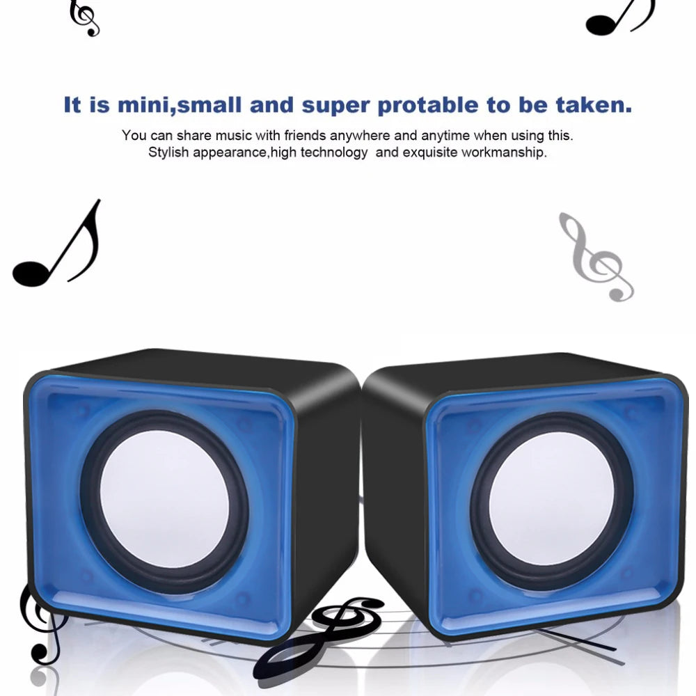 Computer Speaker – Portable USB Sound Box for PC