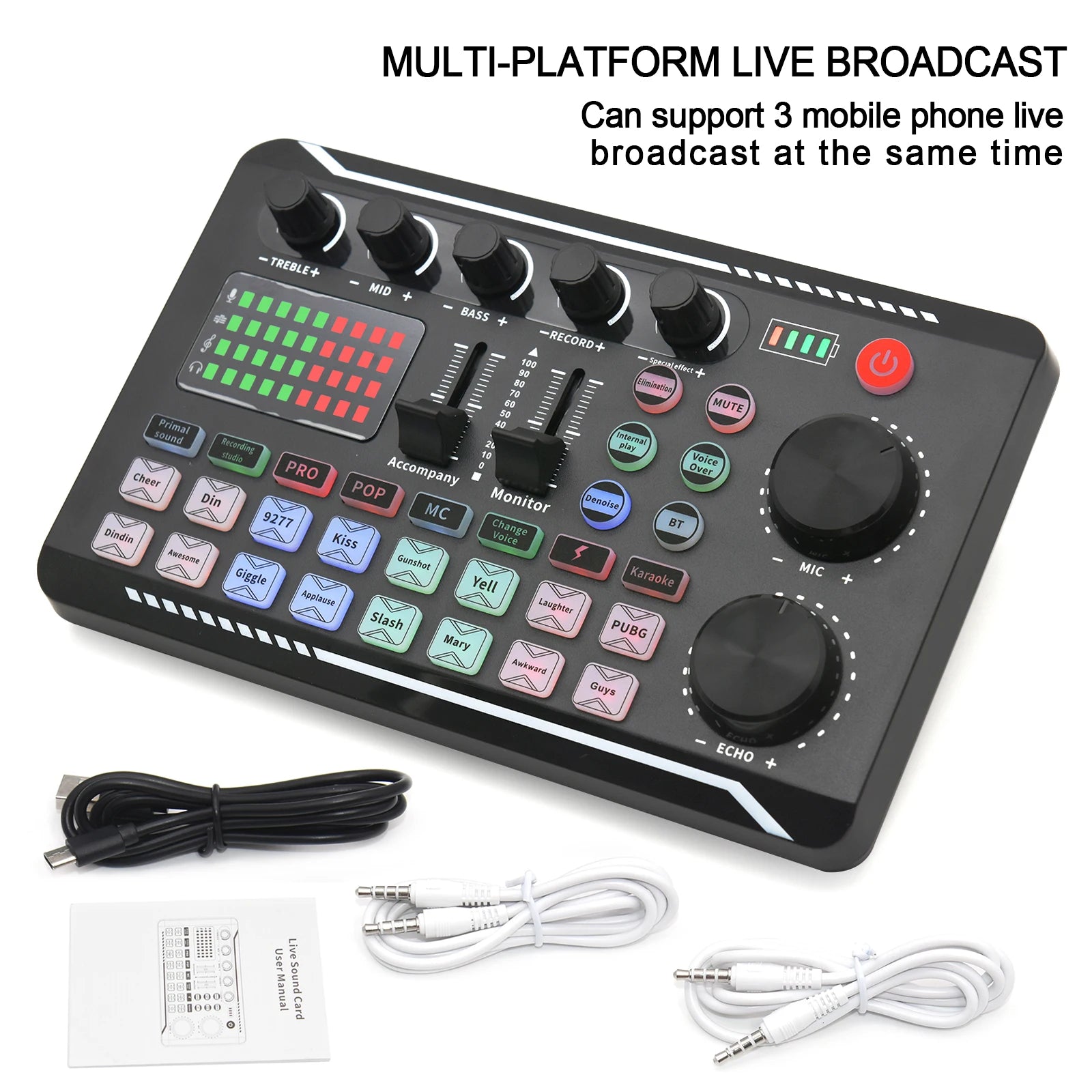 Live Sound Card & Audio Interface