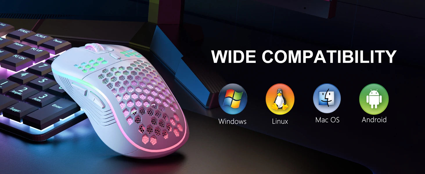 2.4G Wireless RGB Gaming Mouse