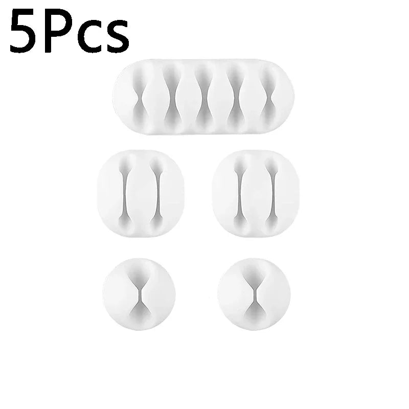Silicone Self-Adhesive Cable Clips