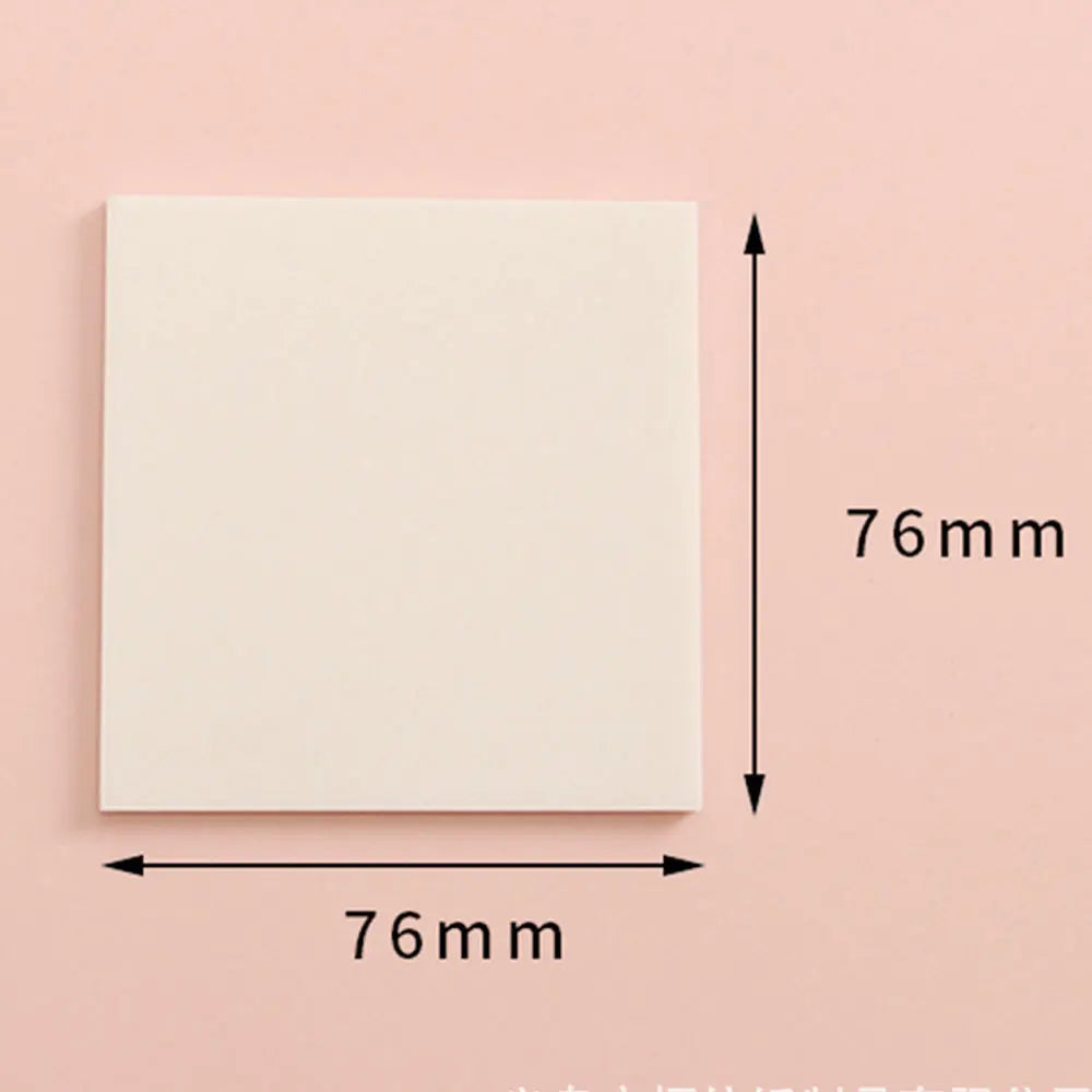 Transparent Waterproof Sticky Notes Pad
