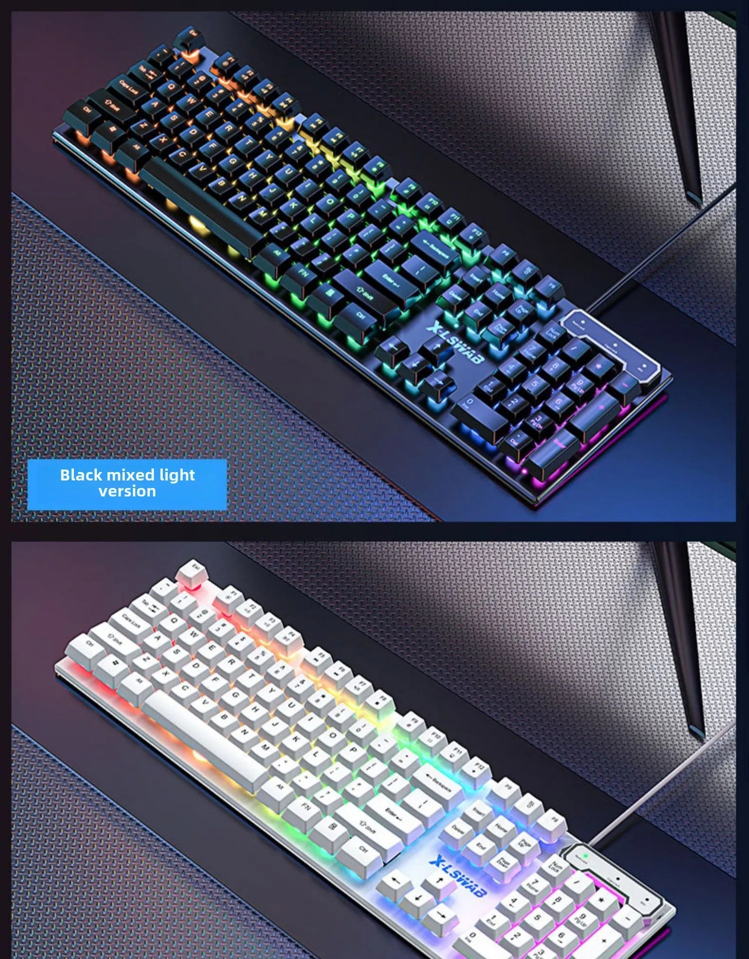 Ergonomic Waterproof Set for Desktop Gamers