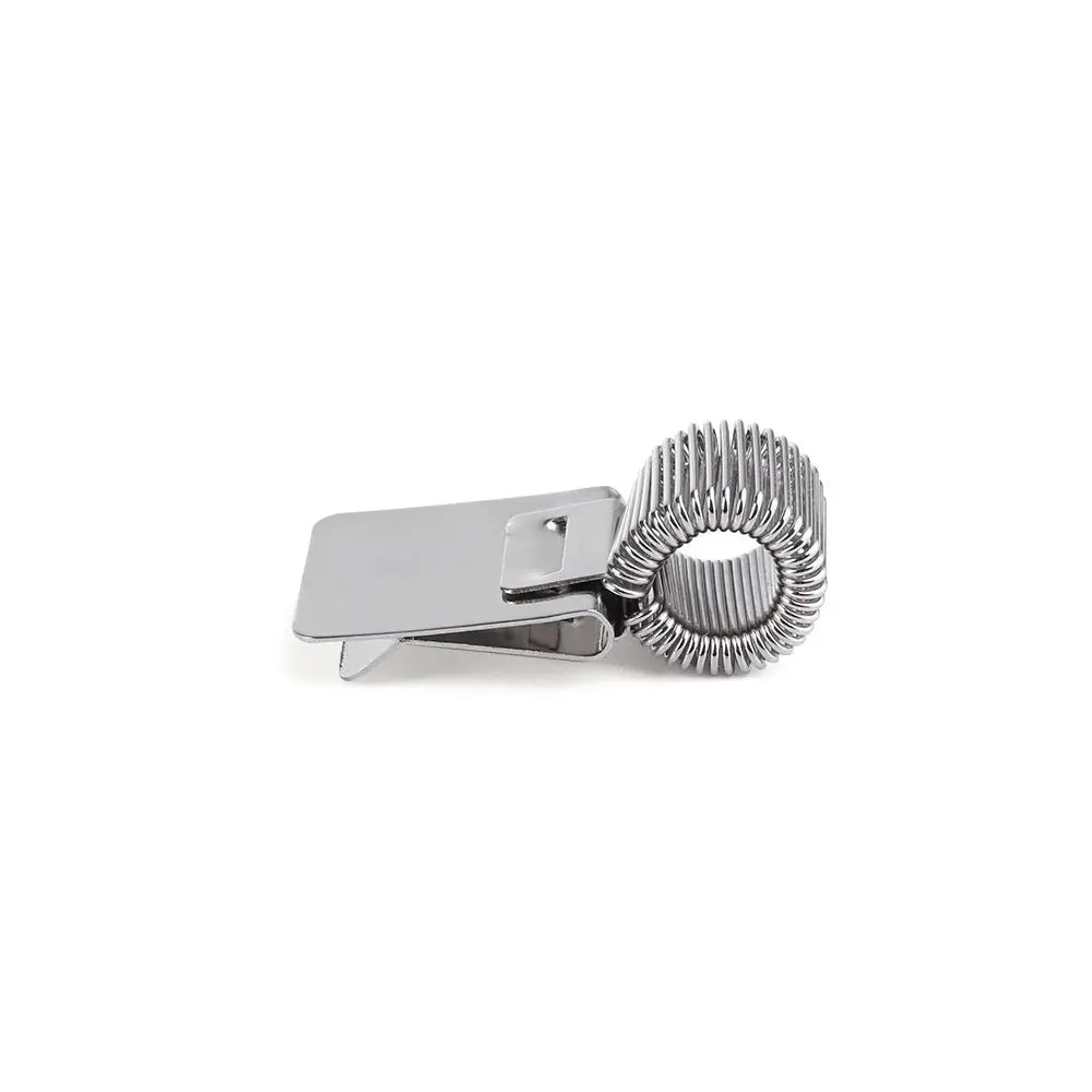 Metal Spring Pen Holder with Clip