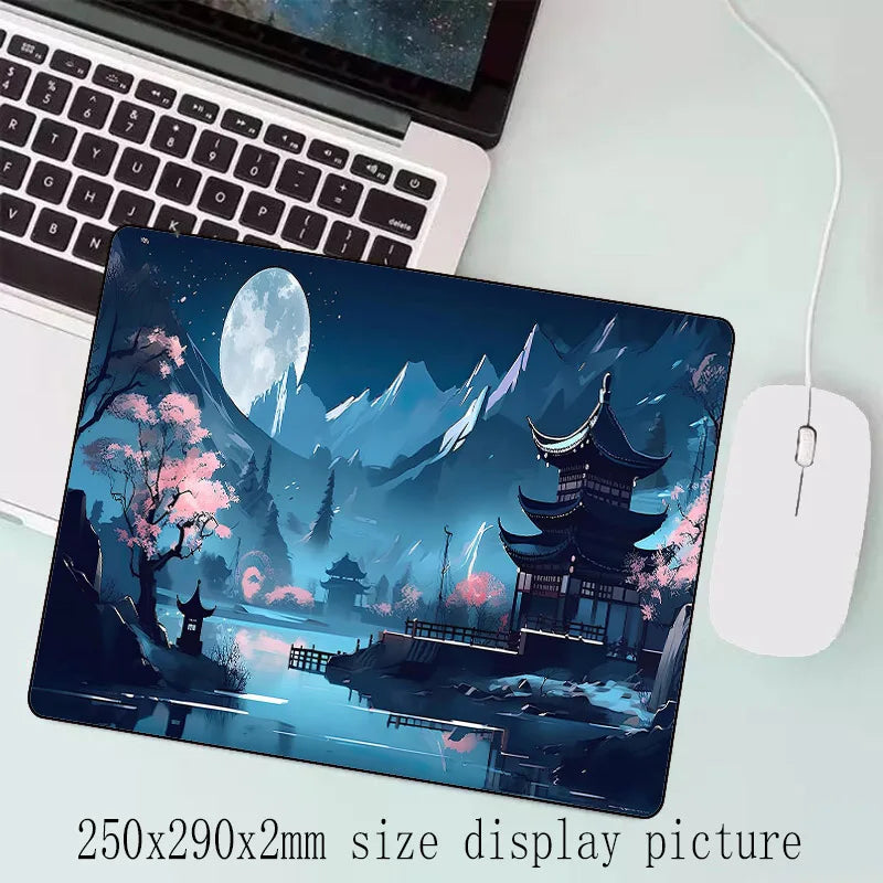 Sakura Scenery Large Gaming Mouse Pad