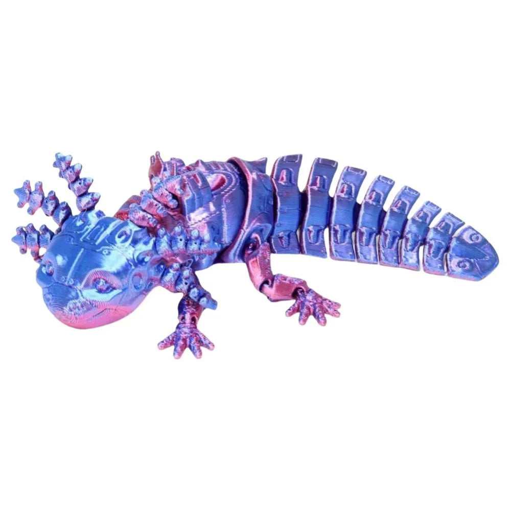 3D Axolotl Mechanical Desk Decor