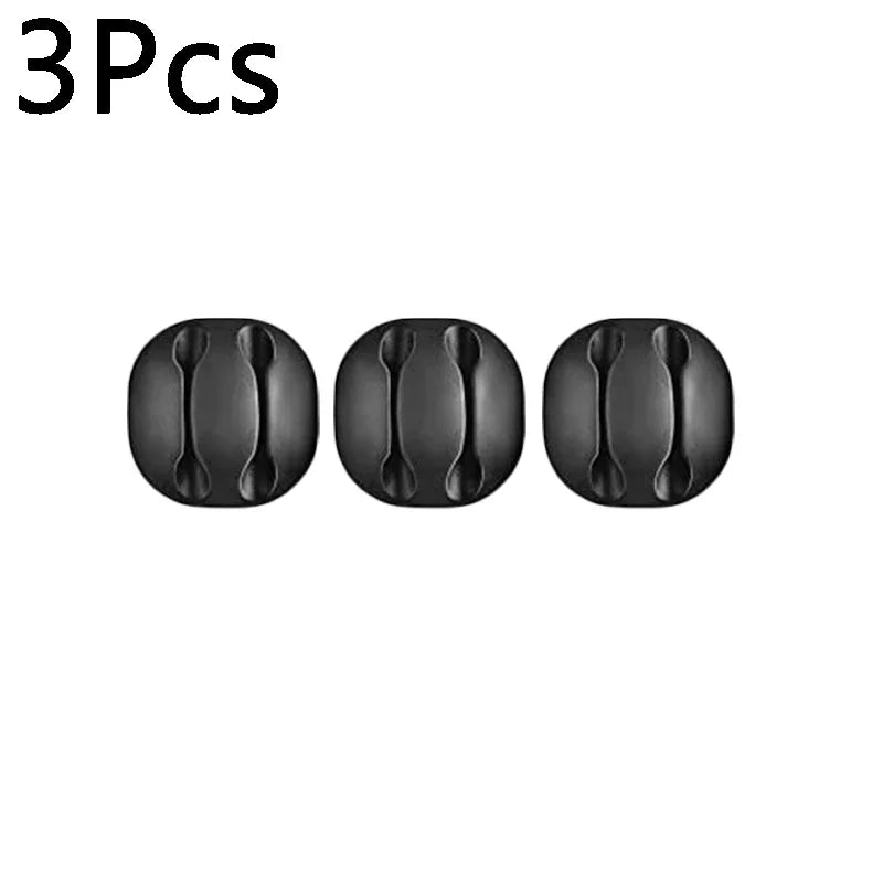 Silicone Self-Adhesive Cable Clips