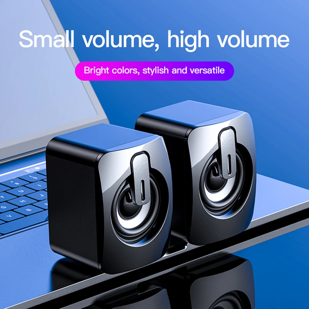 Mini PC Speaker – USB Powered Sound Box for Computer